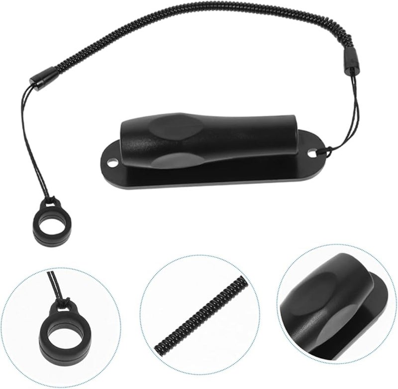 Retractable Pen Lanyard with Silicone Ring Spring Cord Stylus Holder for Tablet Drawing Work - Image 3